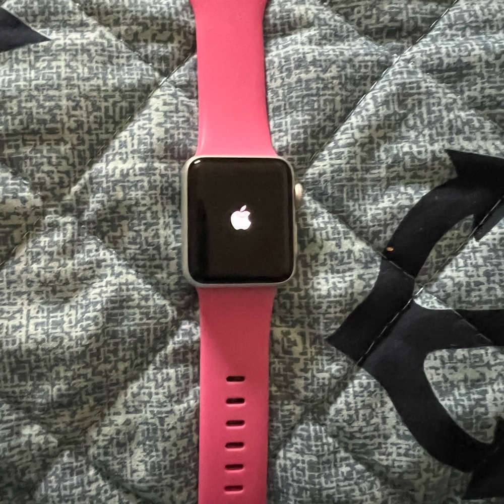 Apple Watch Series 3 with charger